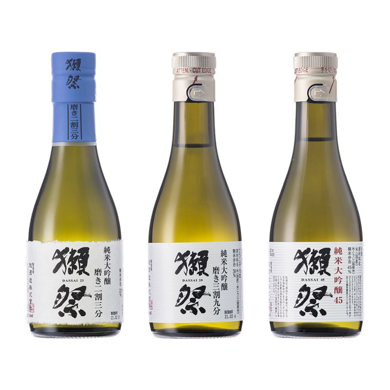 Click Here To Enlarge This Photo Of Dassai 3 Bottle Sake Set 獺祭 純米大吟釀 &lpar;3瓶禮盒裝&rpar;