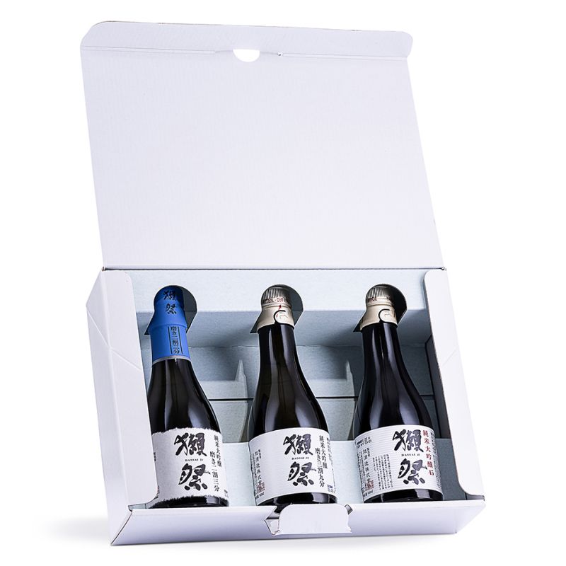 Click Here To Enlarge This Photo Of Dassai 3 Bottle Sake Set 獺祭 純米大吟釀 &lpar;3瓶禮盒裝&rpar;