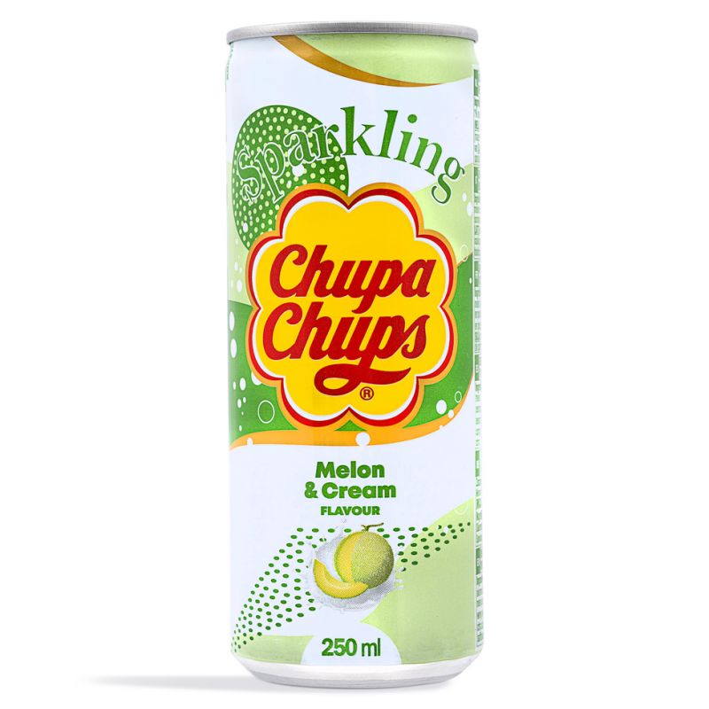 Click Here To Enlarge This Photo Of Chupa Chups Sparkling Soda Drink &lpar;Melon & Cream Flavour&rpar;