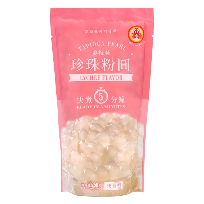 Click Here To Enlarge This Photo Of Wu Fu Yuan Tapioca Pearl &lpar;Lychee Flavour&rpar; 五福圓 珍珠粉圓 &lpar;荔枝味&rpar;