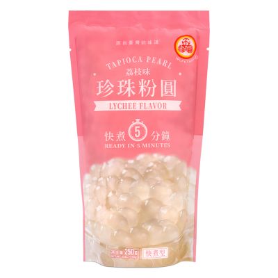 Wu Fu Yuan Tapioca Pearl &lpar;Lychee Flavour&rpar; 五福圓 珍珠粉圓 &lpar;荔枝味&rpar;