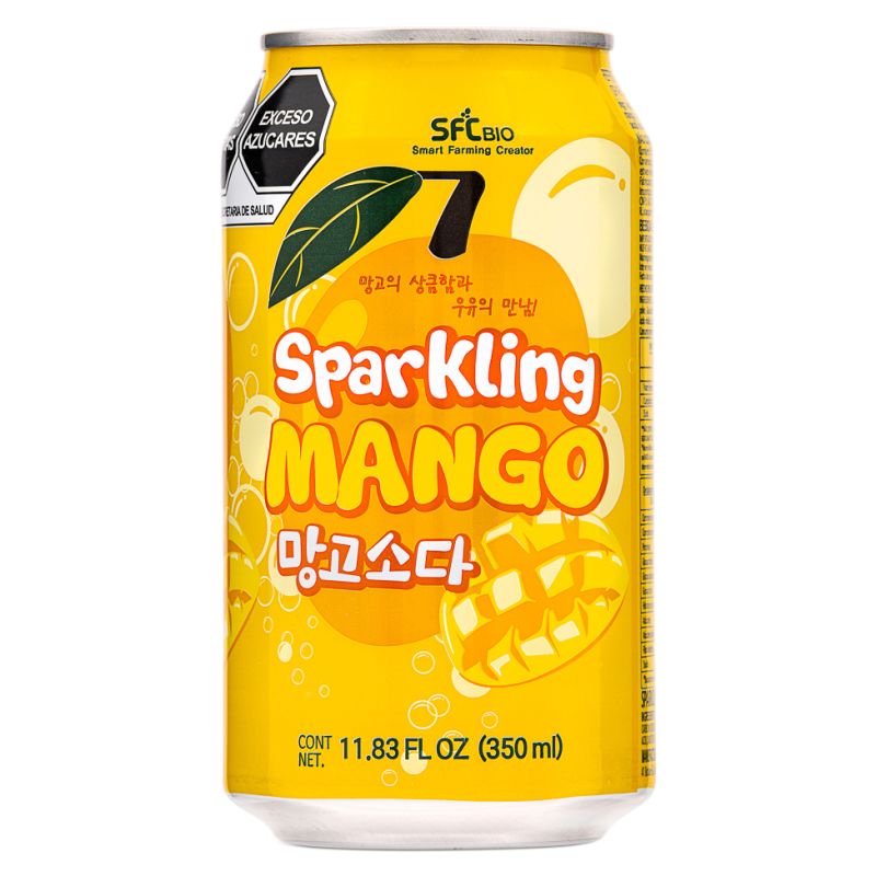 Click Here To Enlarge This Photo Of SFC Bio Sparkling Mango Drink 망고소다
