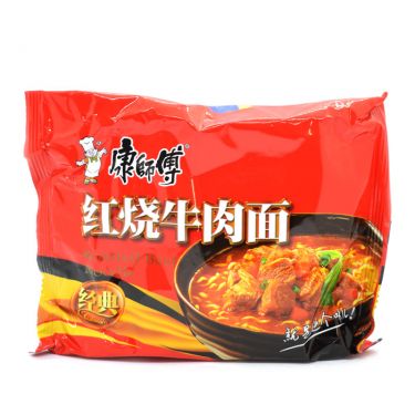 Click Here To Enlarge This Photo Of Master Kong Roast Beef Flavour Noodle 康師傅 紅燒牛肉麵