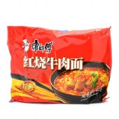 Master Kong Roast Beef Flavour Noodle 康師傅 紅燒牛肉麵