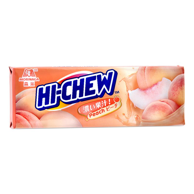 Click Here To Enlarge This Photo Of Morinaga Hi-Chew Candy &lpar;Peach Flavour&rpar; 森永 嗨啾果汁糖 &lpar;桃味&rpar;