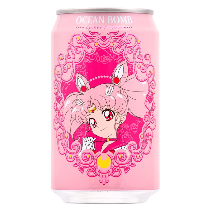 Click Here To Enlarge This Photo Of Ocean Bomb Sailor Moon Sparkling Water &lpar;Lychee Flavour&rpar;