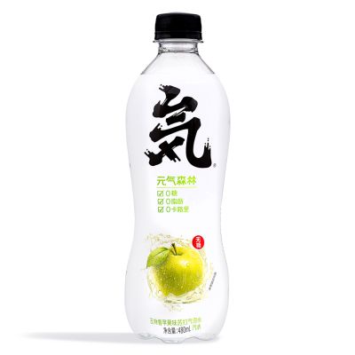 Genki Forest Sparkling Water (Green Apple Flavour) 元氣森林 王林青蘋果味蘇打汽泡水