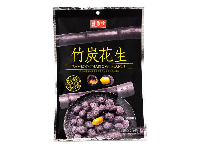Click Here To Enlarge This Photo Of TF Bamboo Charcoal Peanut 盛香珍 竹炭花生