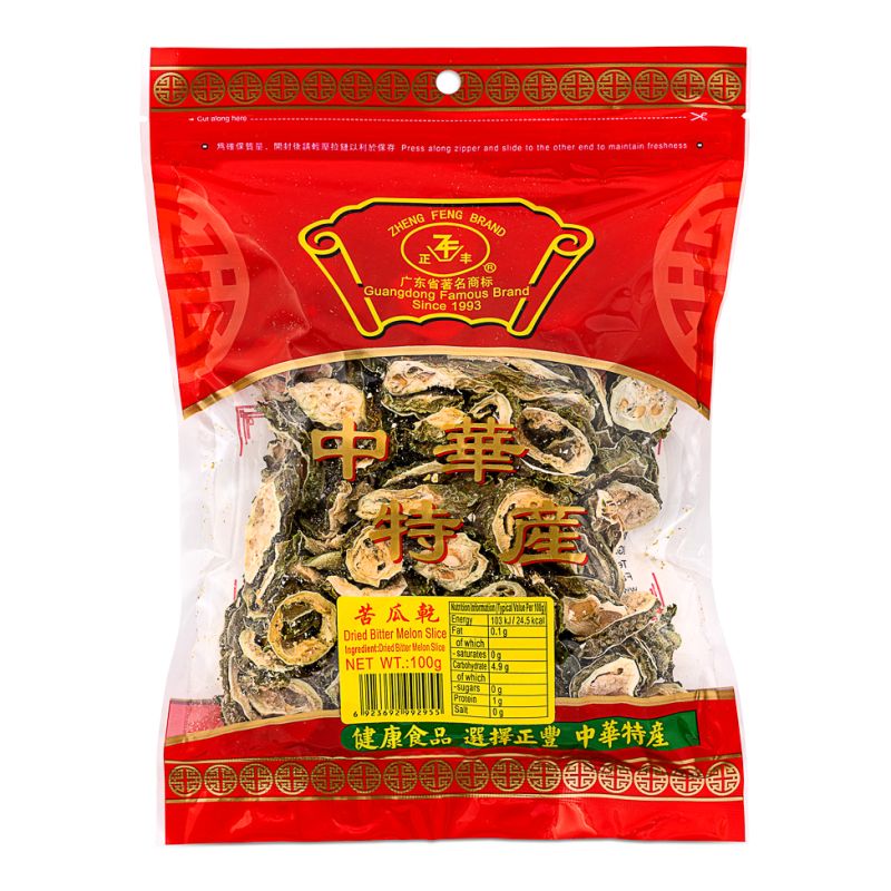 Click Here To Enlarge This Photo Of Zheng Feng Dried Bitter Melon Slice 正豐 苦瓜乾