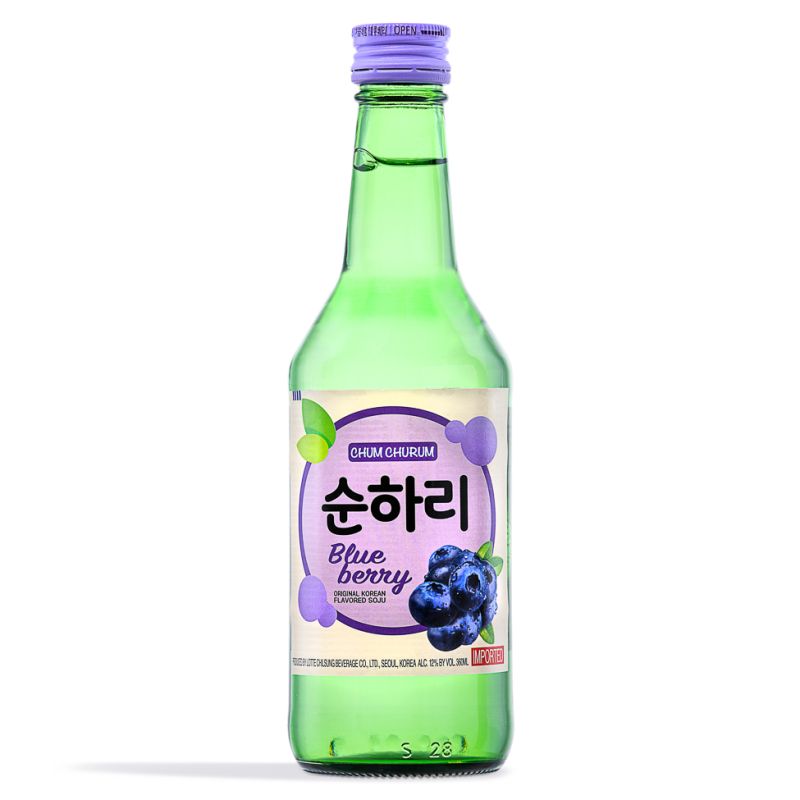 Click Here To Enlarge This Photo Of Chum Churum Blueberry Soju