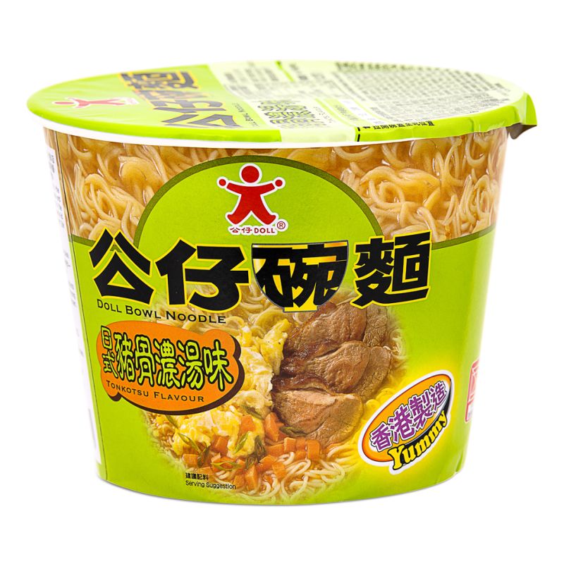 Click Here To Enlarge This Photo Of Doll Bowl Noodle &lpar;Tonkotsu Flavour&rpar; 公仔碗麵 &lpar;日式豬骨濃湯味&rpar;