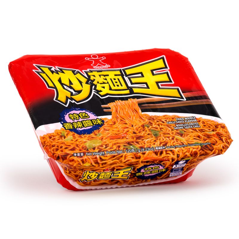 Click Here To Enlarge This Photo Of Doll Fried Noodle &lpar;Chilli Sauce Flavour&rpar; 公仔炒麵王 &lpar;特色香辣醬味&rpar;