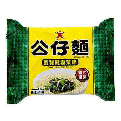 Doll Instant Noodle (Preserved Vegetable Flavour) 公仔麵 (茶餐廳雪菜味)