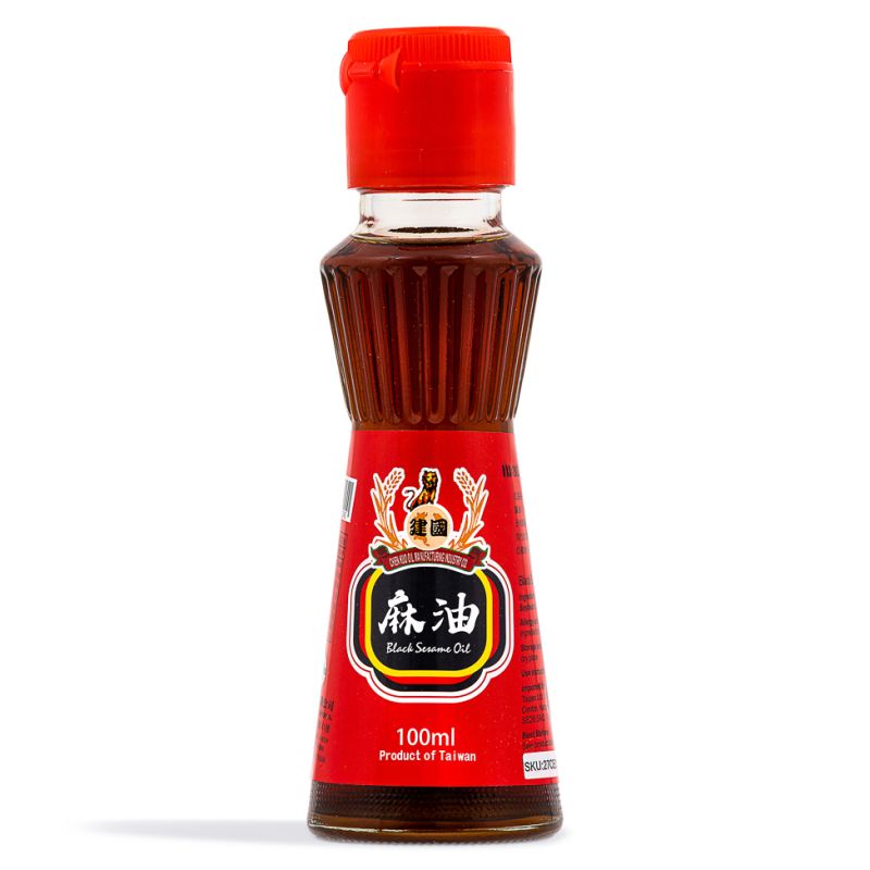 Click Here To Enlarge This Photo Of Chien Kuo Black Sesame Oil 建国 麻油