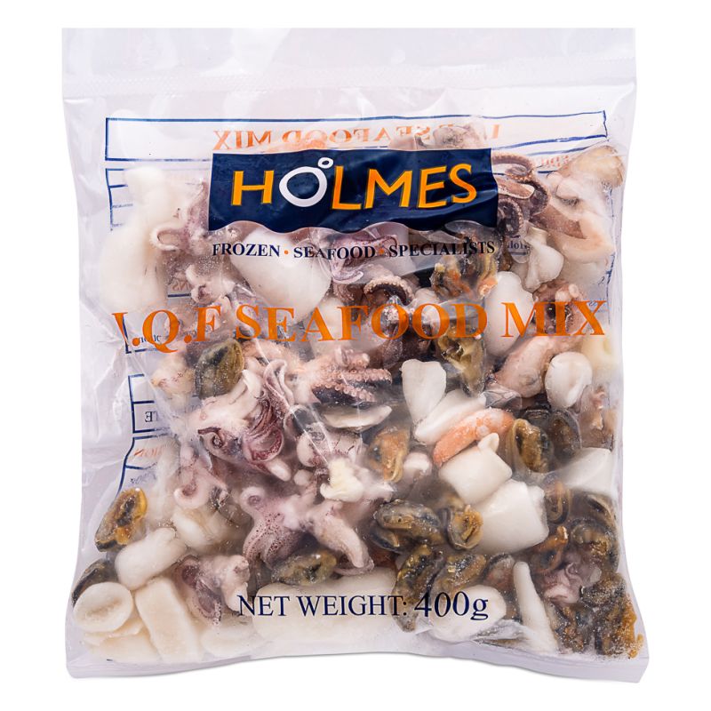 Click Here To Enlarge This Photo Of Holmes IQF Seafood Mix