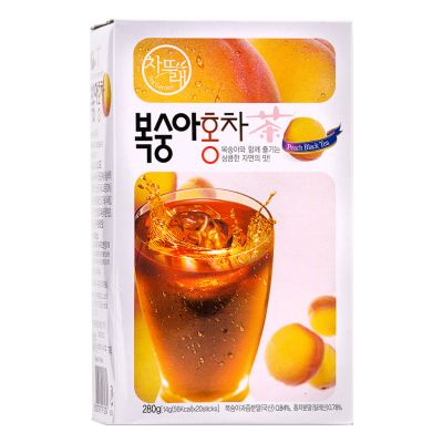 Tea Garden Korean Peach Black Tea Powder 복숭아홍차