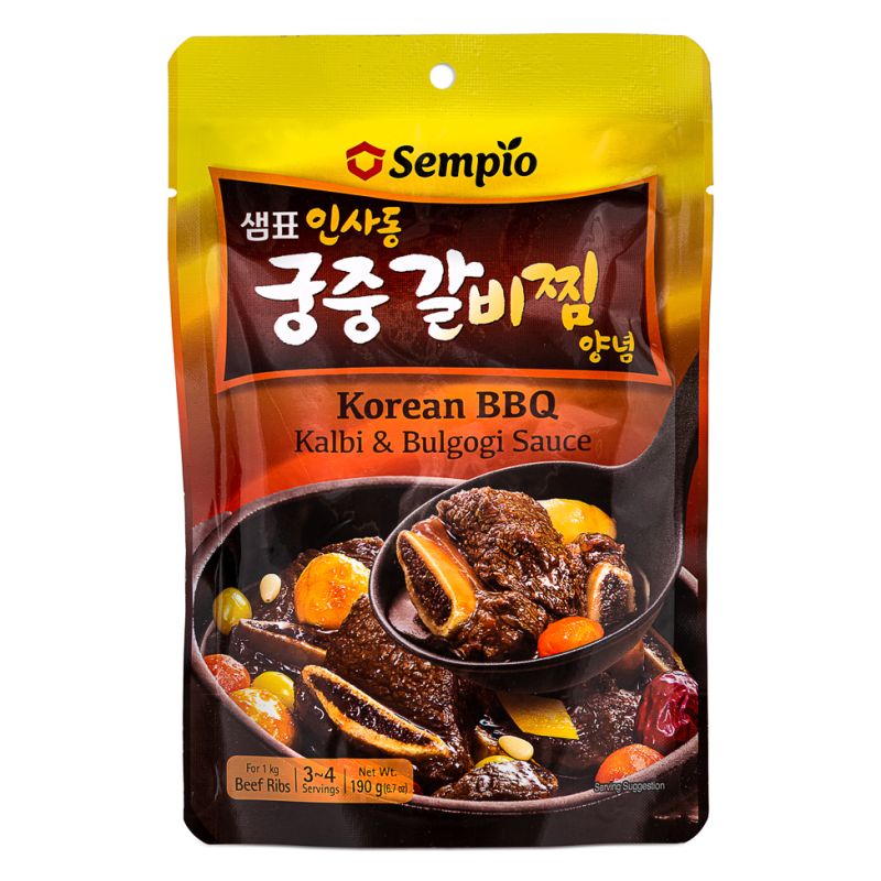 Click Here To Enlarge This Photo Of Sempio Korean BBQ Kalbi & Bulgogi Sauce