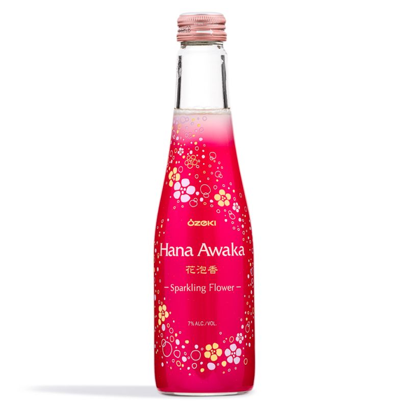 Click Here To Enlarge This Photo Of Ozeki Hana Awaka Sparkling Flower Sake