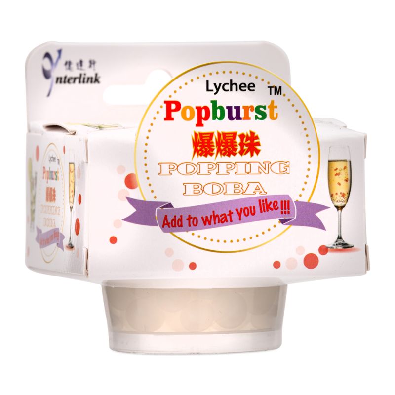 Click Here To Enlarge This Photo Of Popburst Popping Boba - Lychee Flavour &lpar;爆爆珠 荔枝味&rpar;