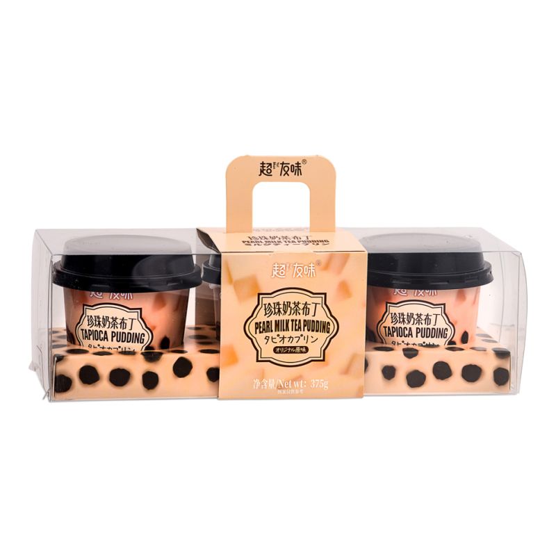 Click Here To Enlarge This Photo Of Yo&excl; Man Pearl Milk Tea Pudding &lpar;超友味 珍珠奶茶布丁三连杯&rpar;