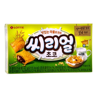 Lotte Biscuit - Cereal Oat 시리얼 초코