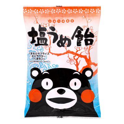 Okura Kumamoto Bear Plum Salty Hard Candy