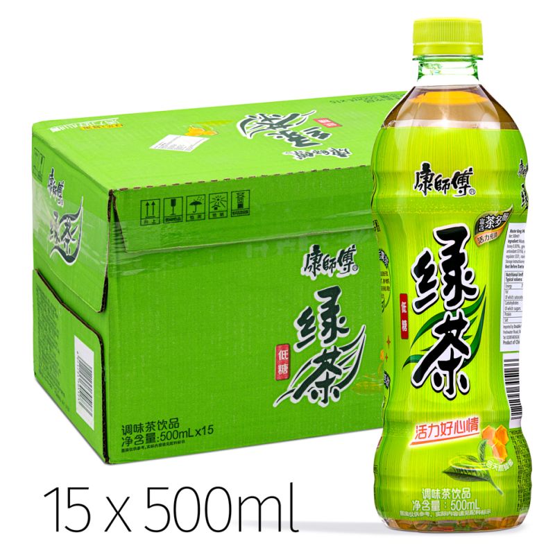 Click Here To Enlarge This Photo Of Master Kong Green Tea &lpar;500ml x 15 Bottles&rpar;