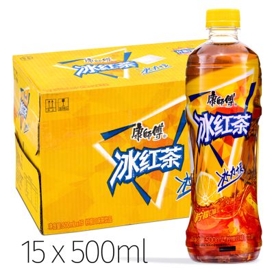 Master Kong Ice Tea 康師傅 冰紅茶 &lpar;500ml x 15 Bottles&rpar;