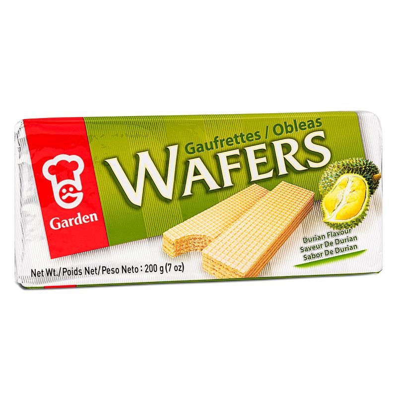 Click Here To Enlarge This Photo Of GARDEN Cream Wafers &lpar;Durian Flavour&rpar; 嘉頓 忌廉威化 &lpar;榴槤味&rpar;