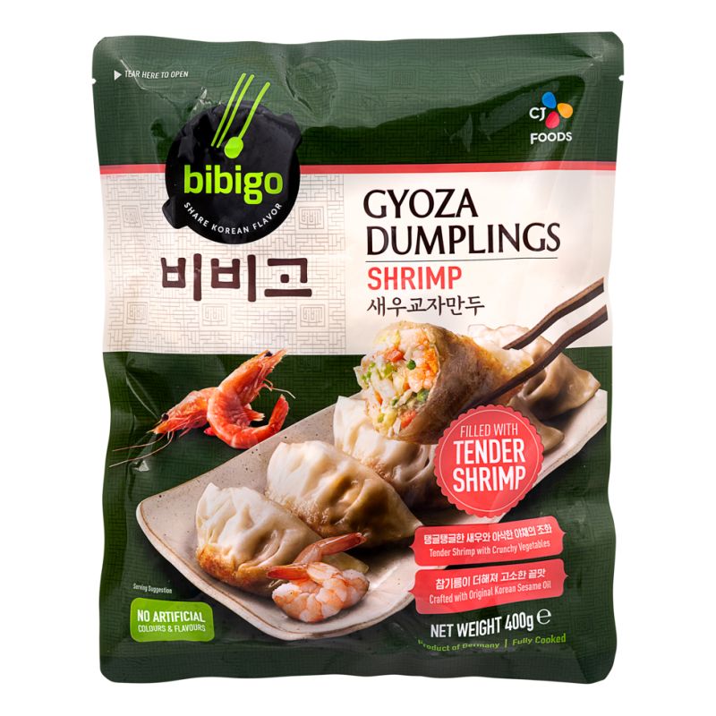 Click Here To Enlarge This Photo Of CJ Bibigo Gyoza Dumpling Shrimp