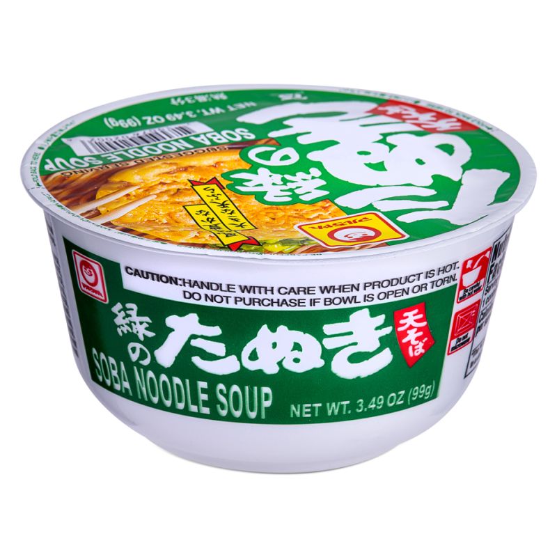 Click Here To Enlarge This Photo Of Maruchan Midori Soba Noodle Soup &lpar;Midori No Tanuki Soba&rpar;
