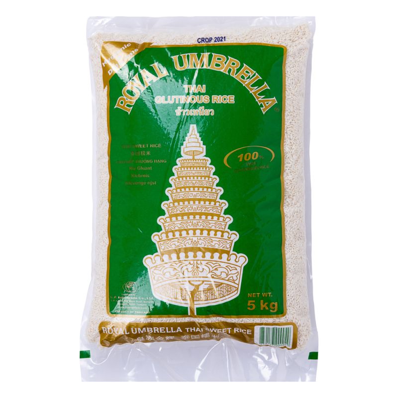 Click Here To Enlarge This Photo Of Royal Umbrella Thai Glutinous Rice 5kg 泰國糯米