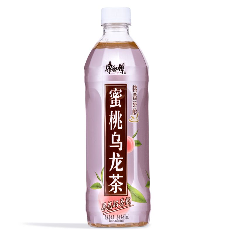 Click Here To Enlarge This Photo Of Master Kong Peach Oolong Tea 康師傅 蜜桃烏龍茶