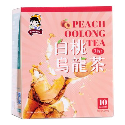 Signwin Peach Oolong Tea 3 in 1 三得冠 白桃烏龍粉