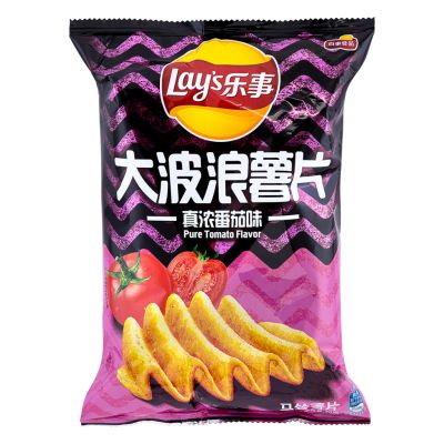 Lay's Potato Chip - Pure Tomato Flavor 樂事 大波浪薯片 真濃番茄味