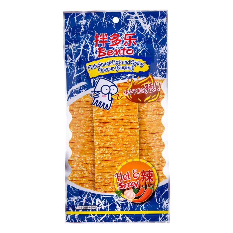 Click Here To Enlarge This Photo Of Bento Fish Snack Hot And Spicy Flavour &lpar;Surimi&rpar; 