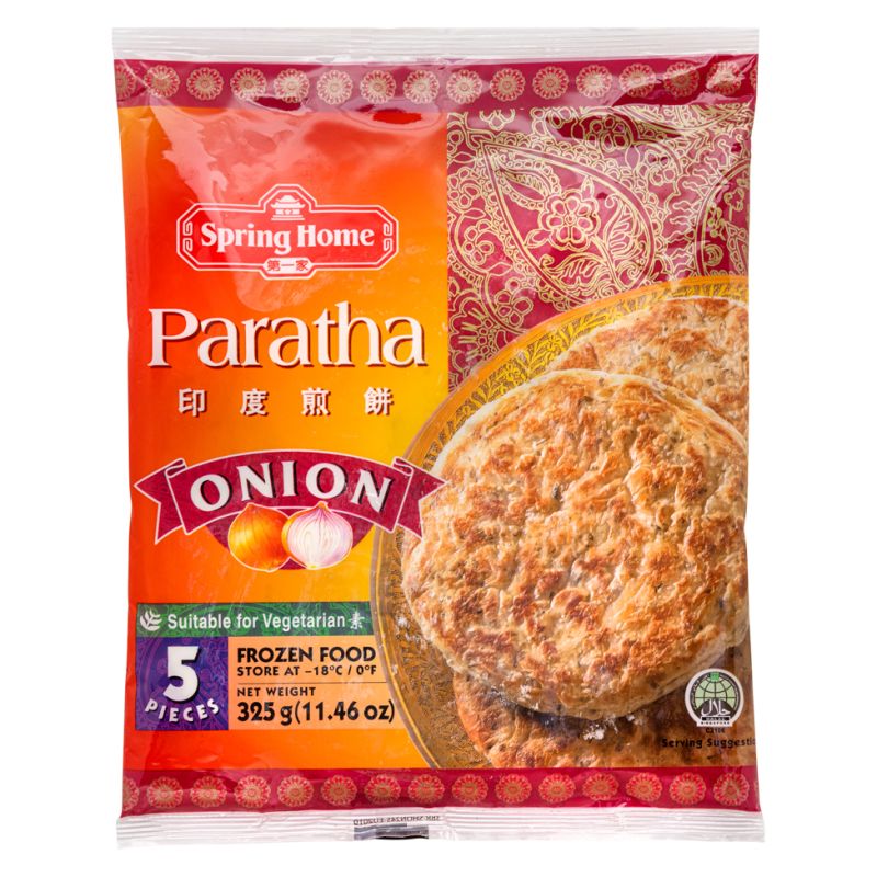 Click Here To Enlarge This Photo Of Spring Home Paratha - Onion