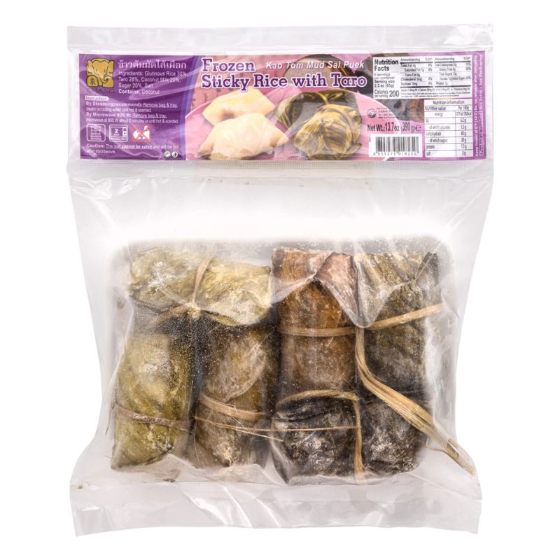 Click Here To Enlarge This Photo Of Frozen Sticky Rice With Taro