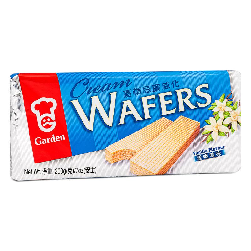 Click Here To Enlarge This Photo Of GARDEN Cream Wafers &lpar;Vanilla Flavour&rpar; 嘉頓 忌廉威化 &lpar;雲呢拿味&rpar; 