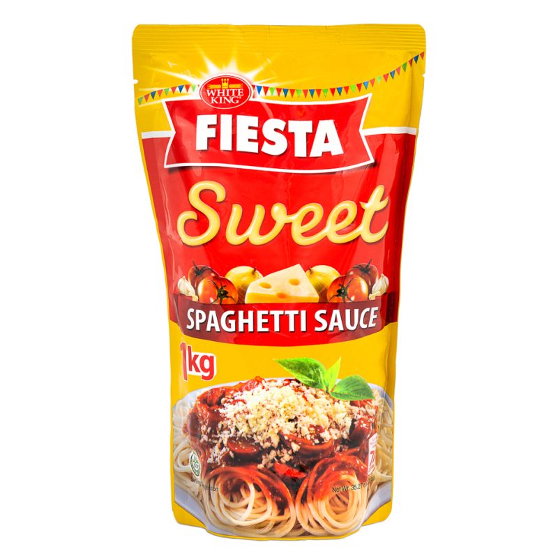 Click Here To Enlarge This Photo Of White King Fiesta Sweet Spaghetti Sauce