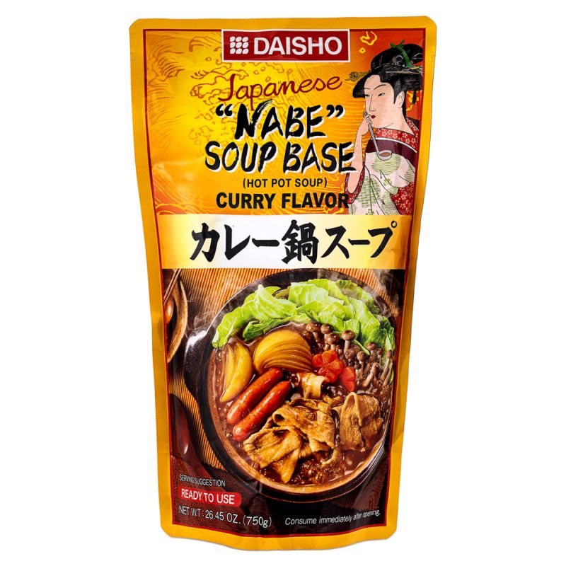 Click Here To Enlarge This Photo Of Daisho Japanese Nabe Hot Pot Soup Base &lpar;Curry Flavour&rpar;