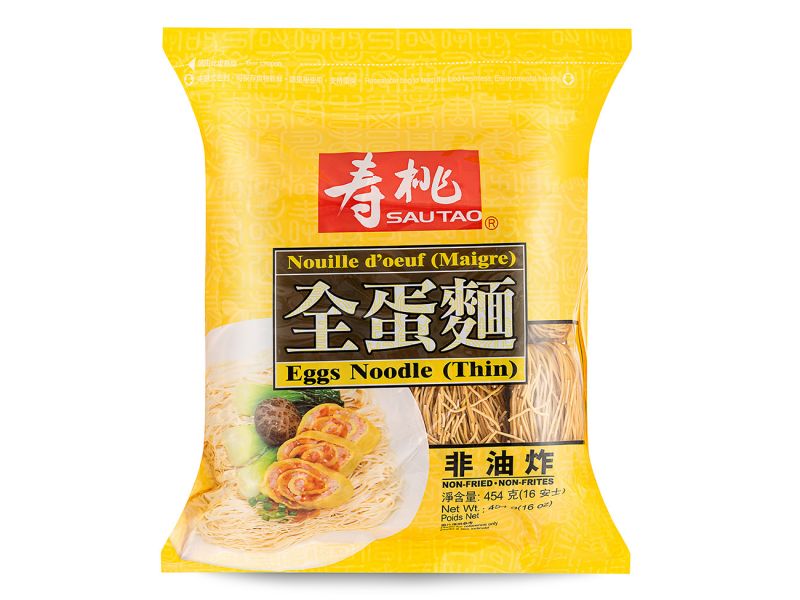 Click Here To Enlarge This Photo Of Sau Tao Egg Noodles &lpar;Thin&rpar; 壽桃牌 全蛋幼麵
