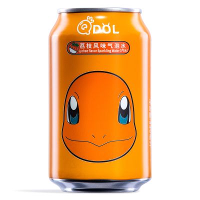 QDOL Pokemon Lychee Flavor Sparkling Water