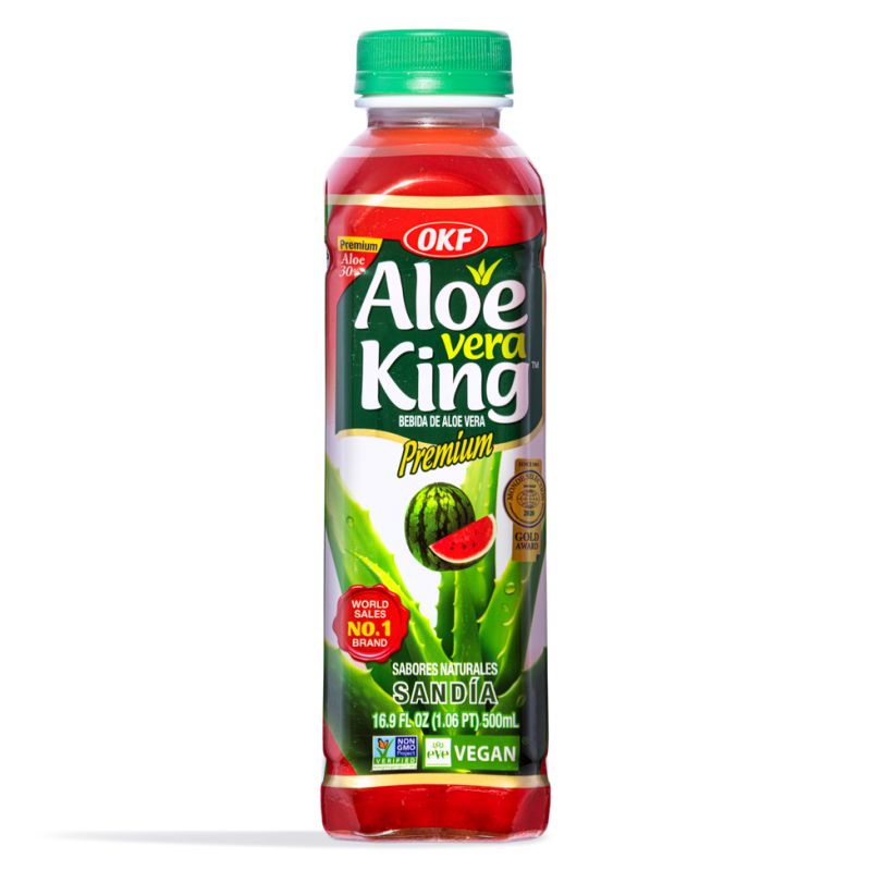 Click Here To Enlarge This Photo Of OKF Aloe Vera Drink &lpar;Watermelon&rpar;