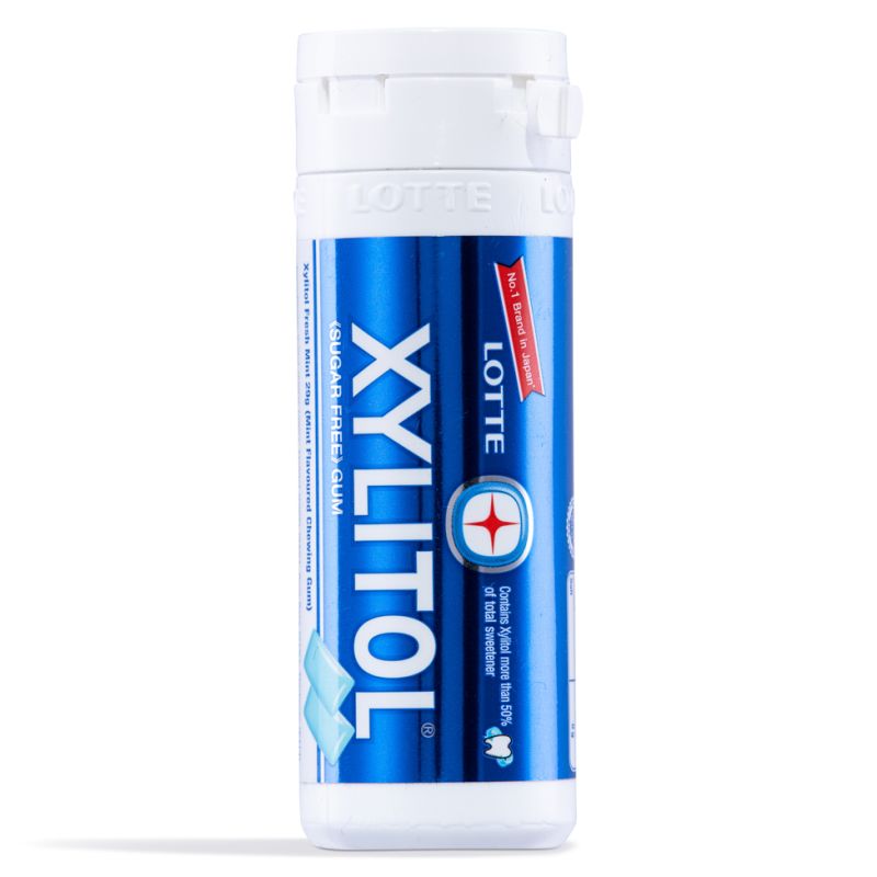 Click Here To Enlarge This Photo Of Lotte Xylitol Sugar Free Gum &lpar;Fresh Mint Flavour&rpar;