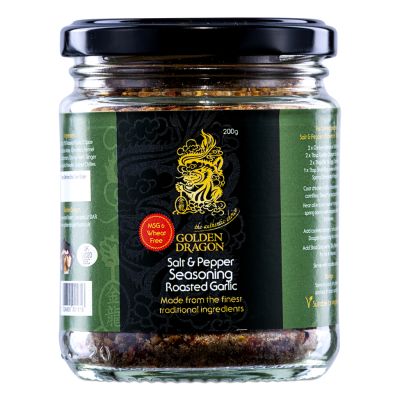 Golden Dragon Salt & Pepper Seasoning Roasted Garlic