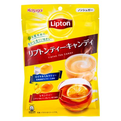 Kasugai Lipton Tea Candy &lpar;Milk Tea & Lemon Tea&rpar;