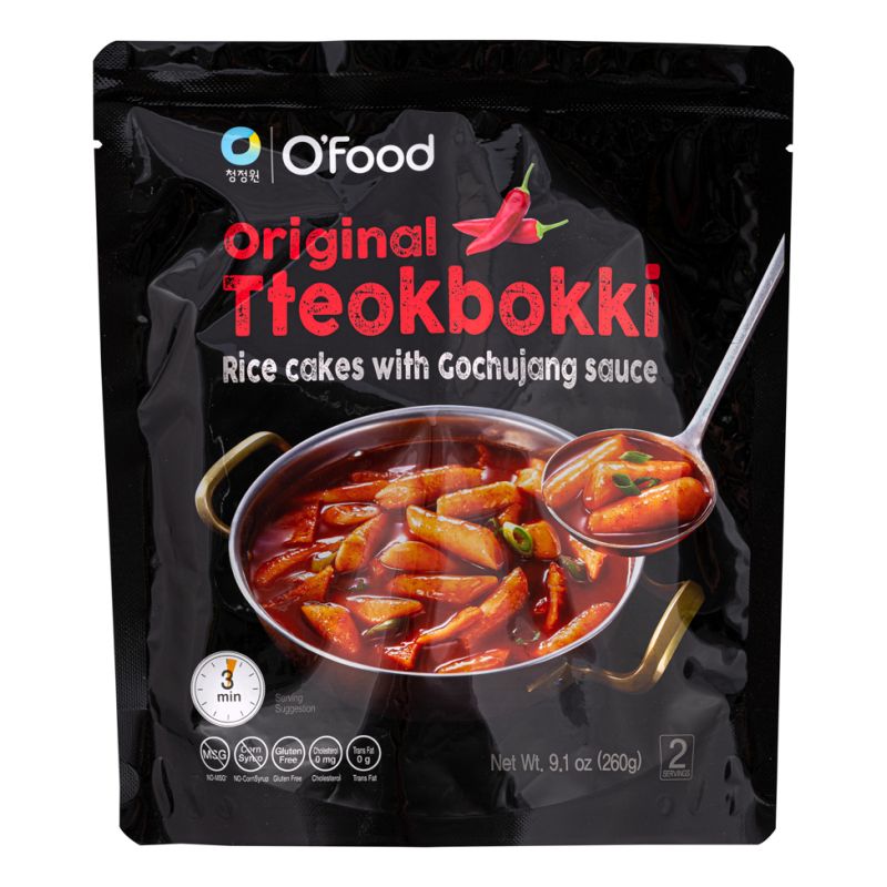 Click Here To Enlarge This Photo Of Chung Jung One O'Food Original Tteokbokki &lpar;Rice Cake With Gochujang Sauce&rpar;