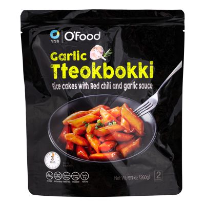 Chung Jung One O'Food Garlic Tteokbokki &lpar;Rice Cake With Red Chili And Garlic Sauce&rpar;