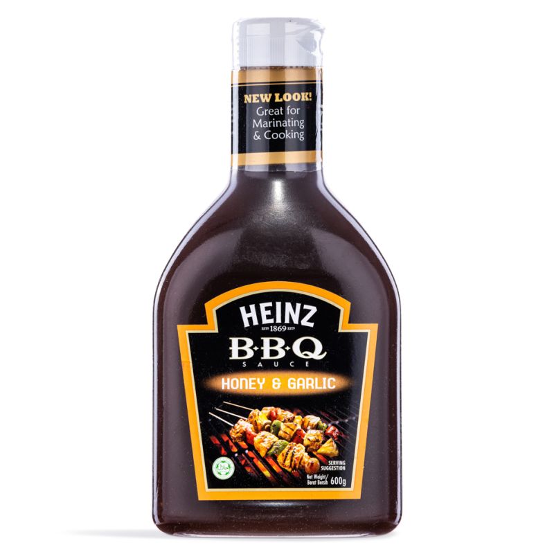 Click Here To Enlarge This Photo Of Heinz BBQ Sauce Honey & Garlic